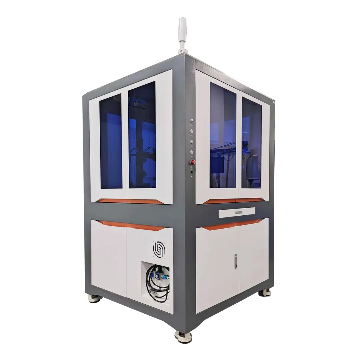 Vibratory Bowl Feeder with Vision Inspection and Conveyor