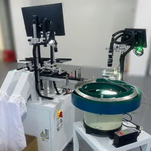 Vibratory Bowl Feeder with Vision Inspection for NG and OK Parts