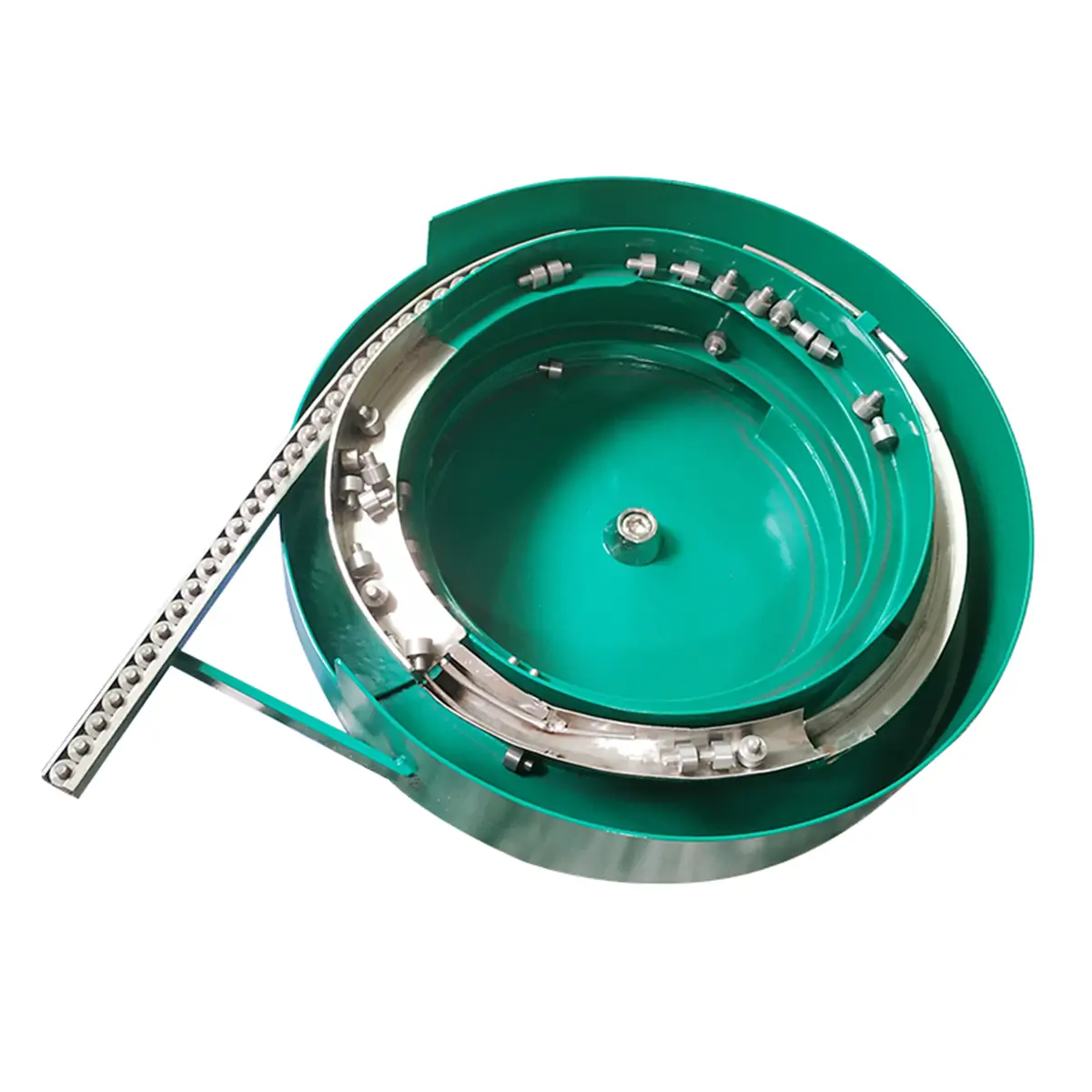Automatic Vibratory Feeder for Small Metal Parts