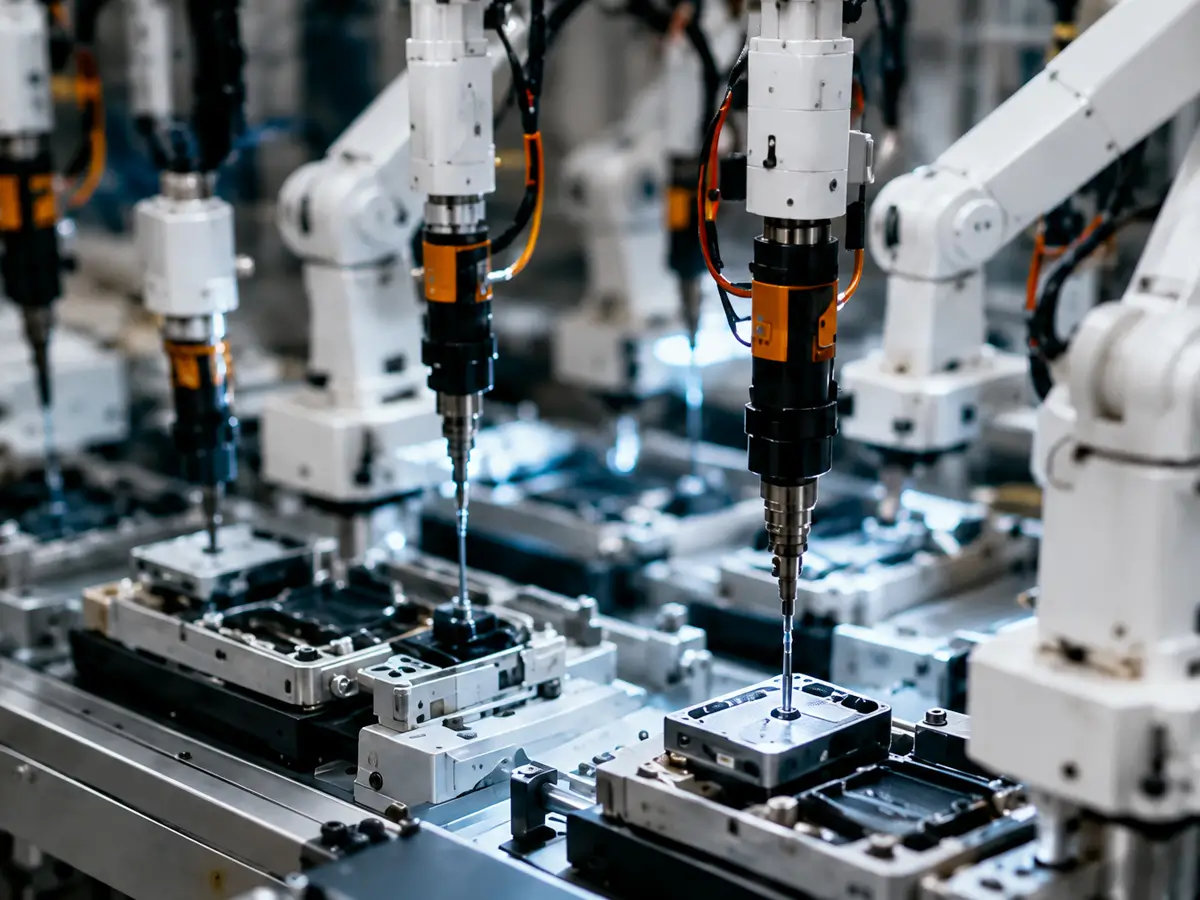 Custom automation solutions for consumer product assembly and high-speed manufacturing applications.