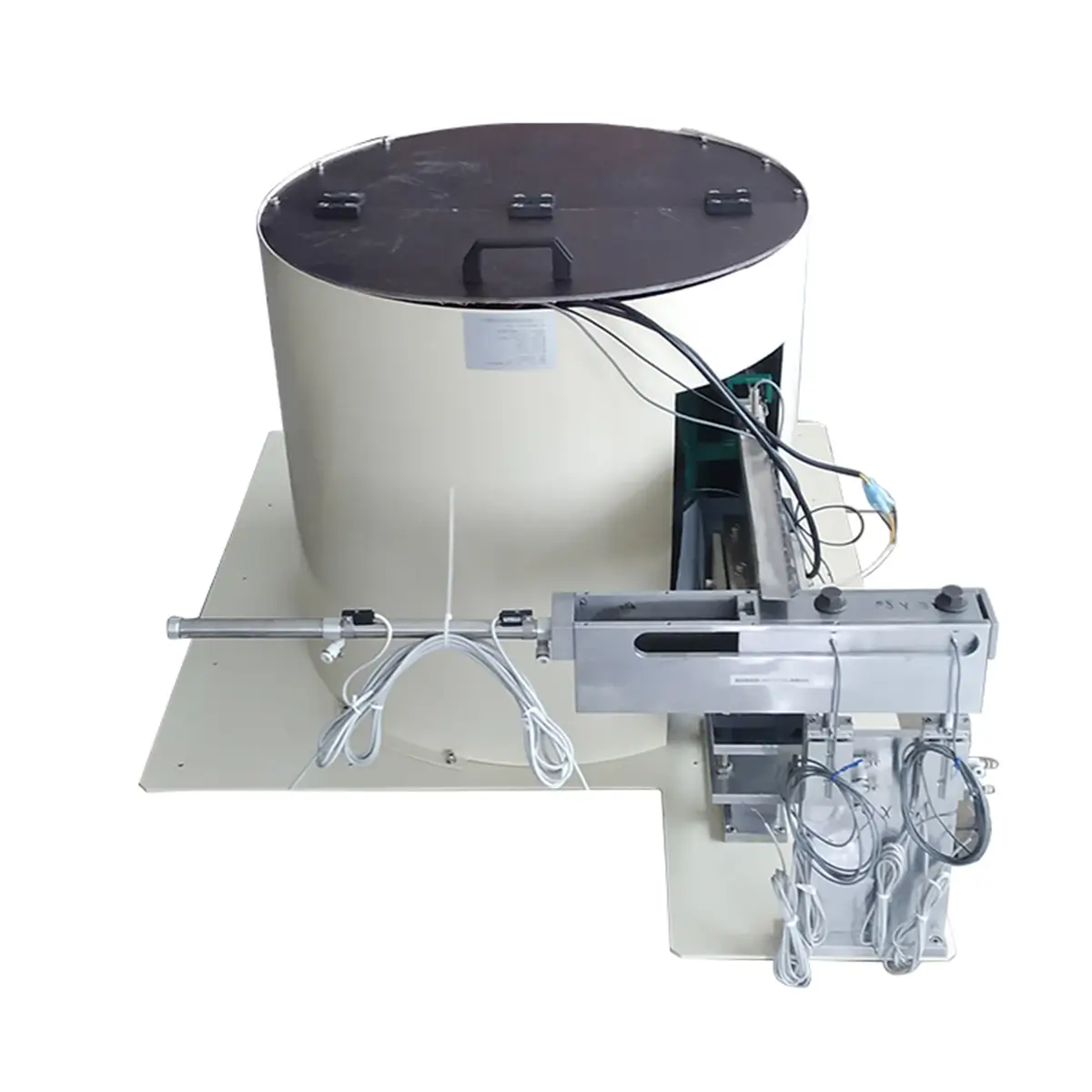 Vibratory Bowl Feeder for Bolts with Noise Cover
