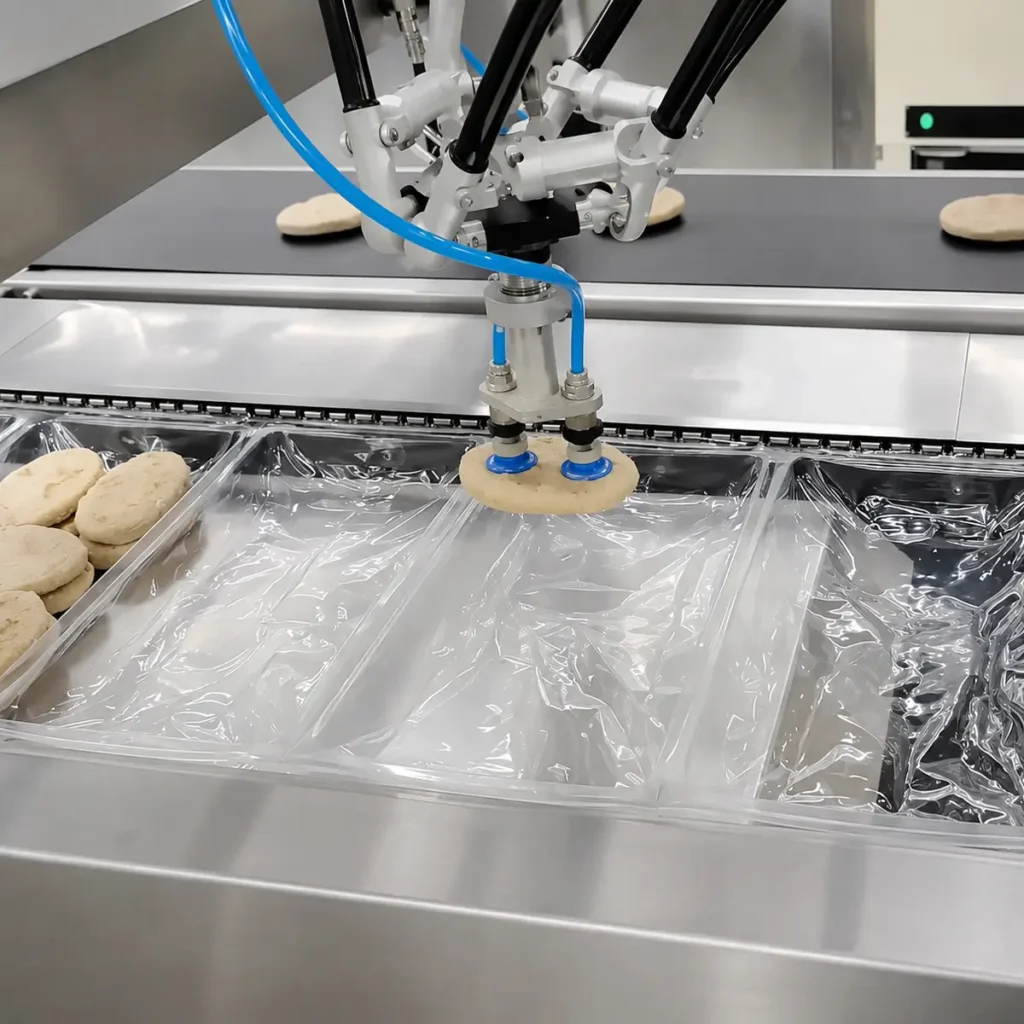 Pick & Place Robot System for food