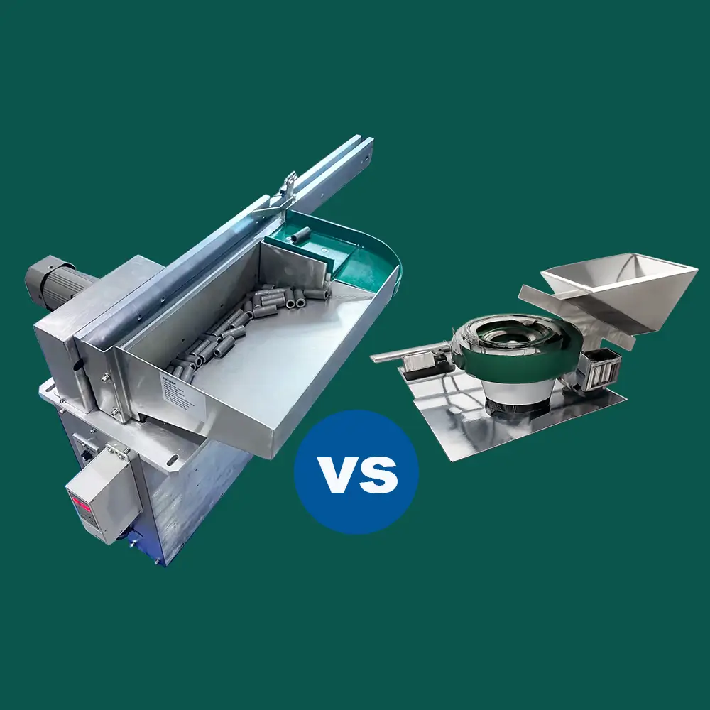 Step Feeder vs Vibratory Bowl Feeder