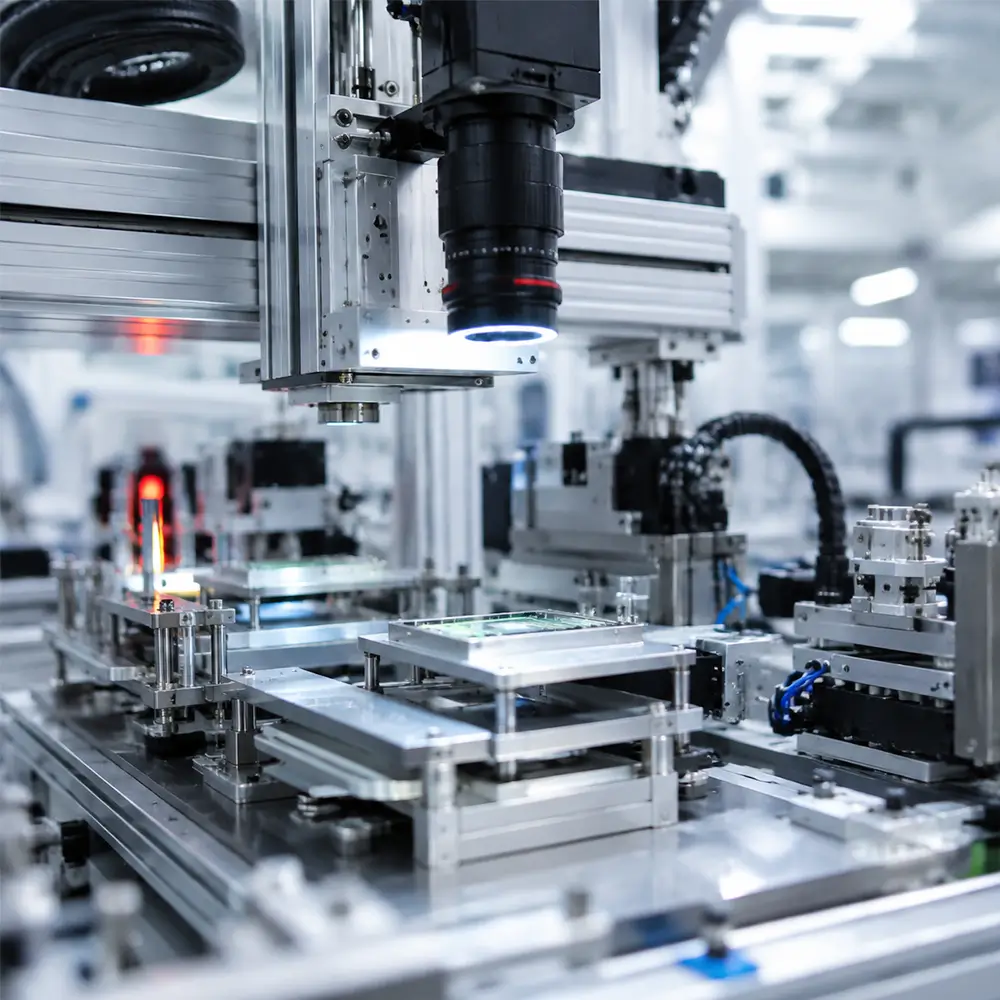 Assembly Machine with Vision Inspection System