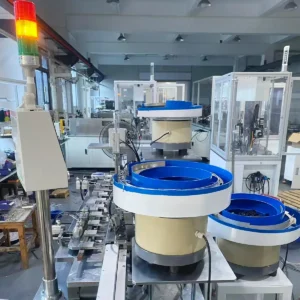 Spring Assembly Machines with Vibratory Bowl Feeder